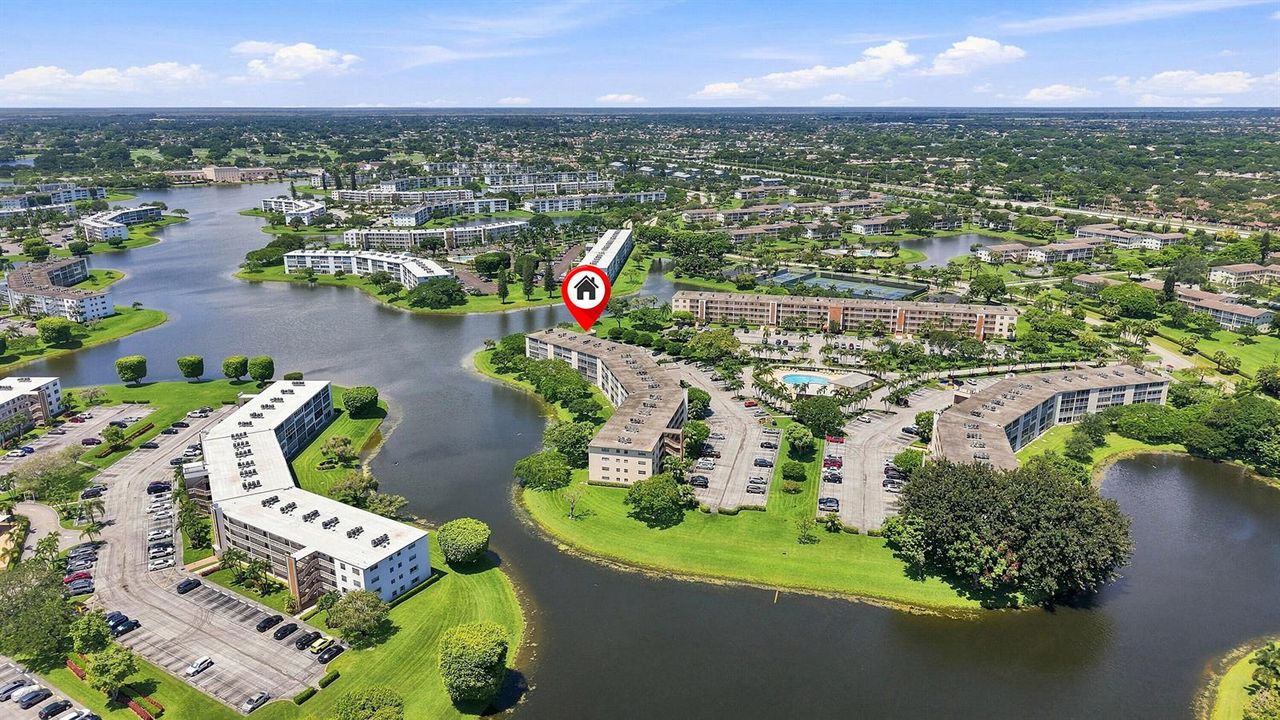 Aerial Neighborhood View