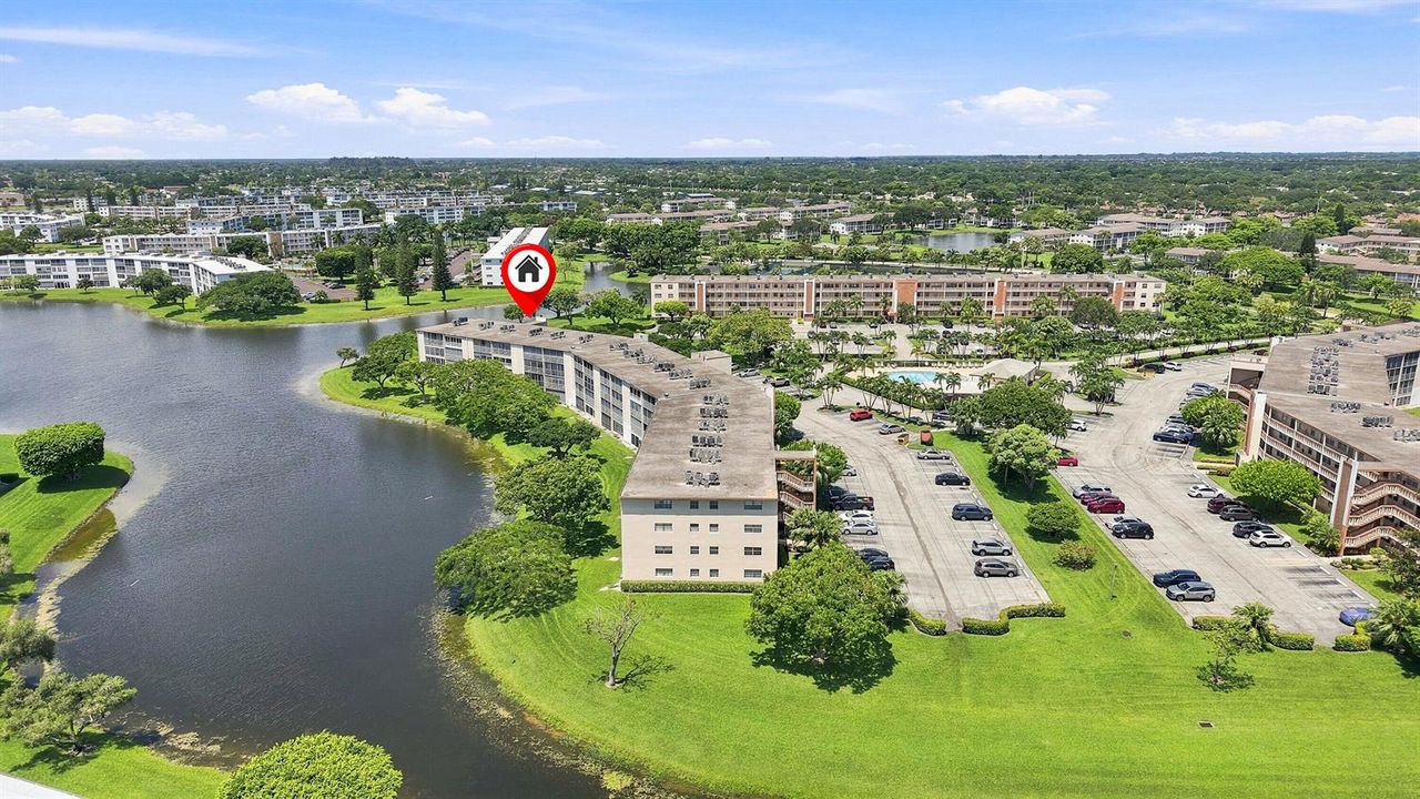 Aerial Neighborhood View