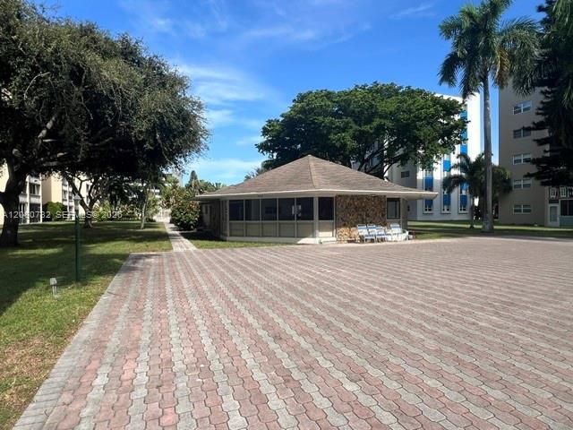 club house and recreational area