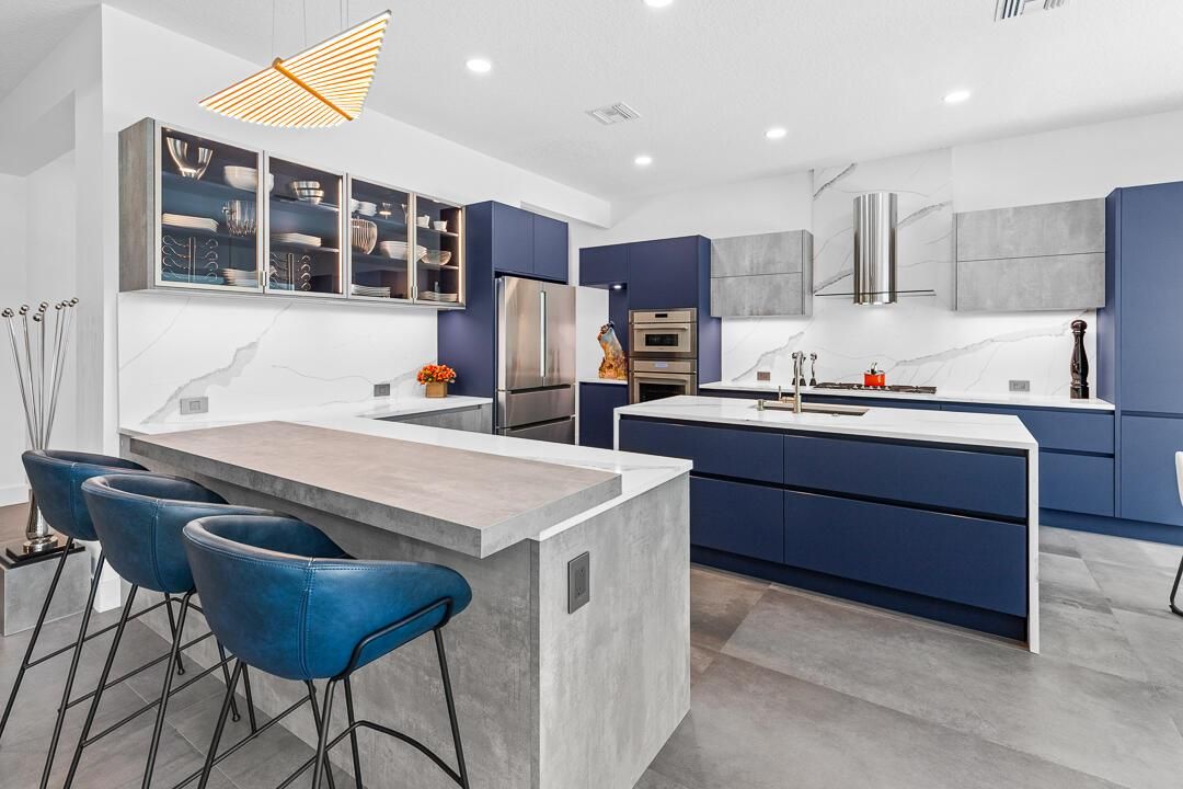Chef's gourmet kitchen