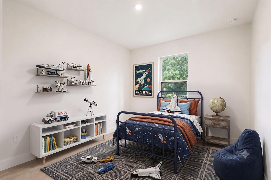 21 - Bedroom 3 Staged