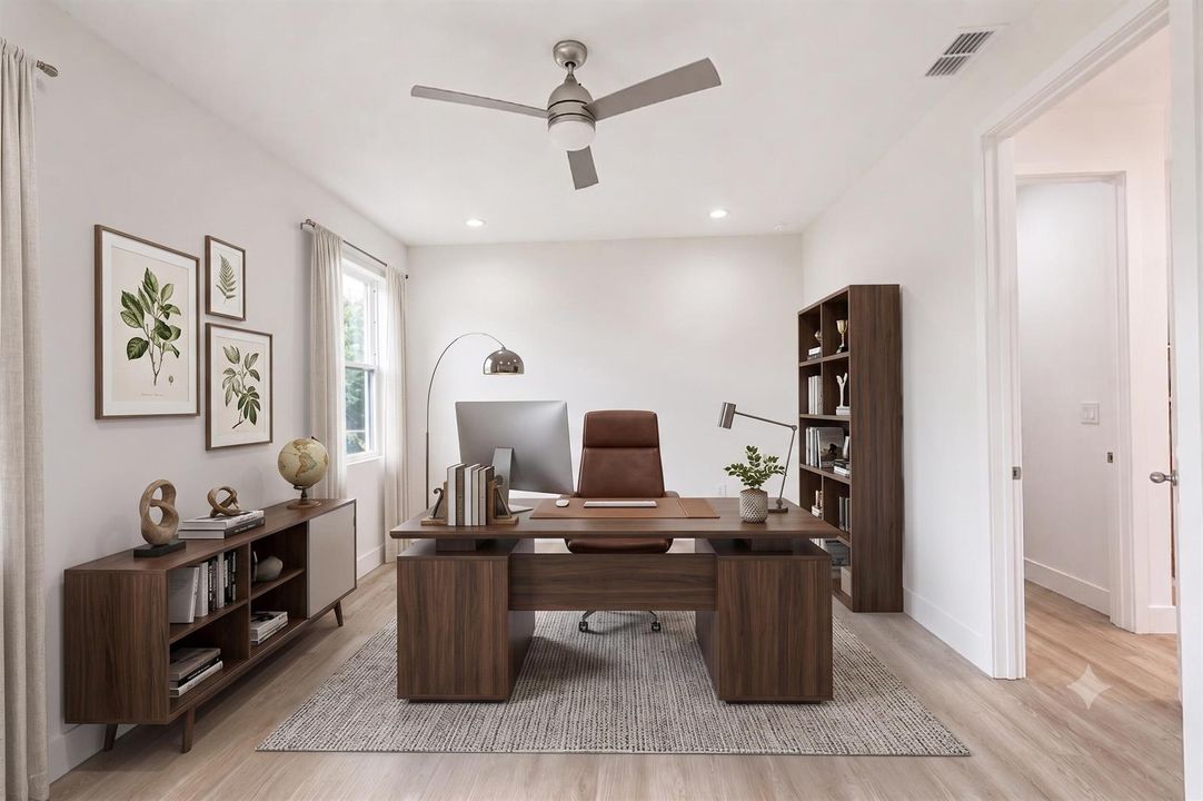 23 - Bedroom 4 Study Staged