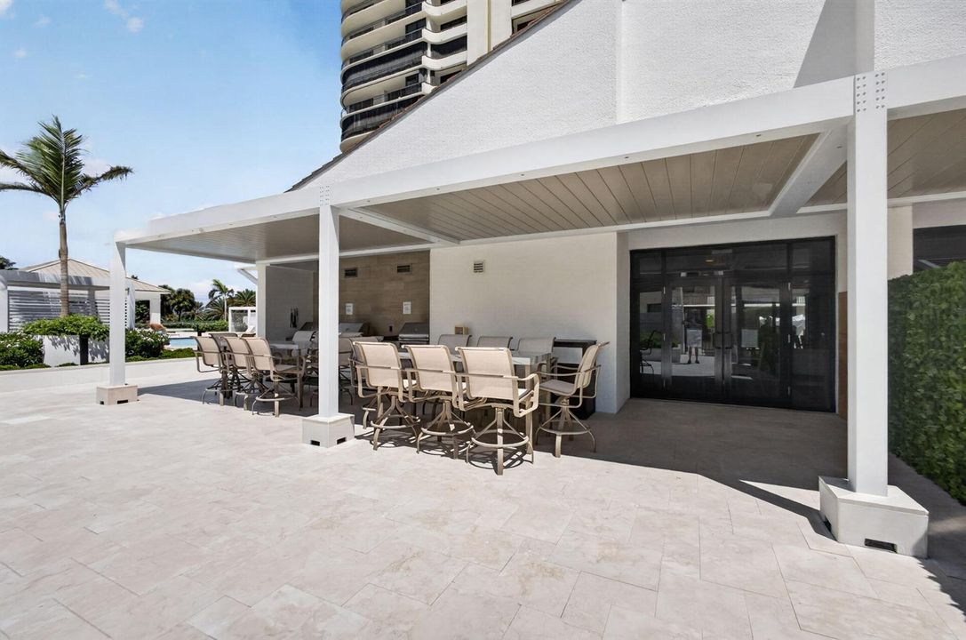 Outside Grill Area