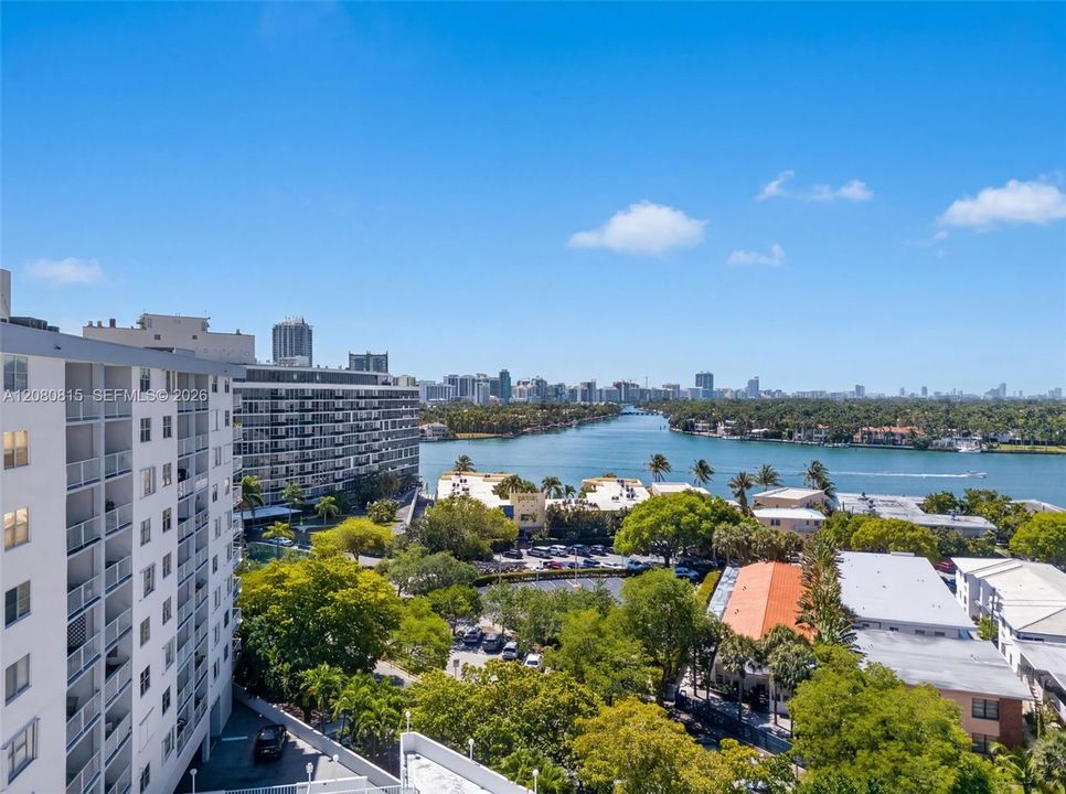 View of La Gorce Island & Miami Beach