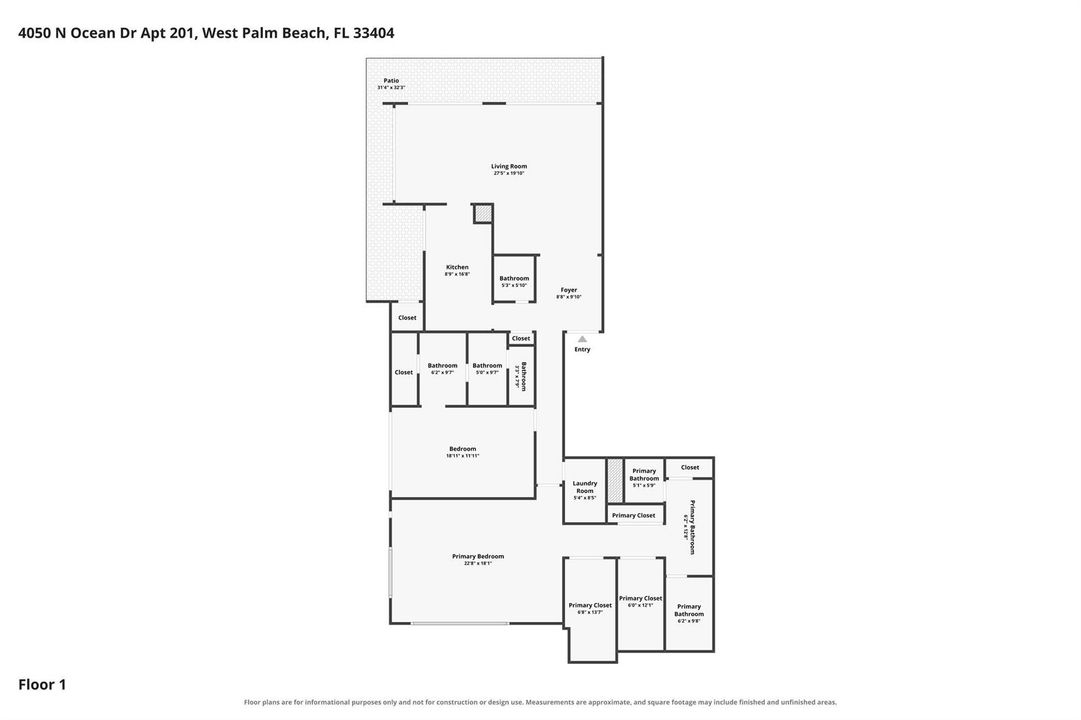 Ocean House Floorplan