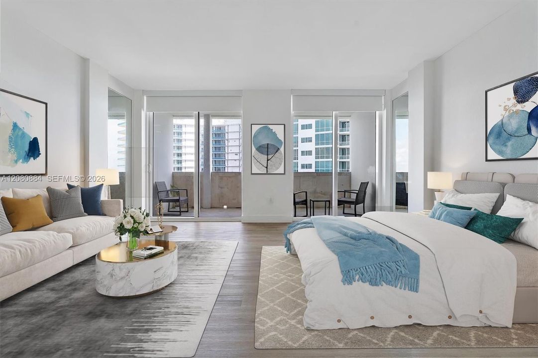 virtually staged