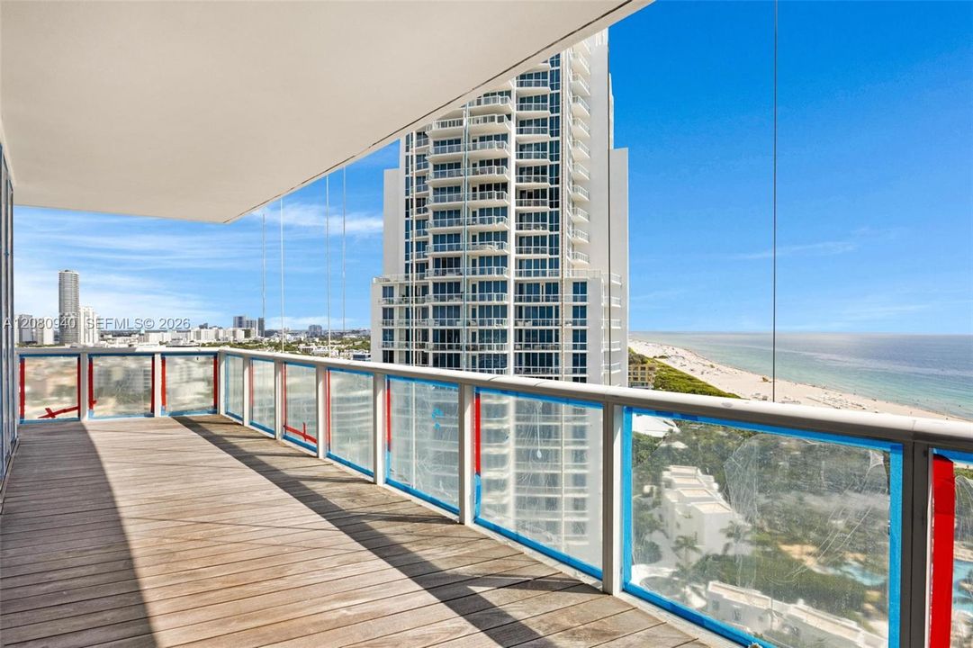 Balcony View from Primary Bedroom