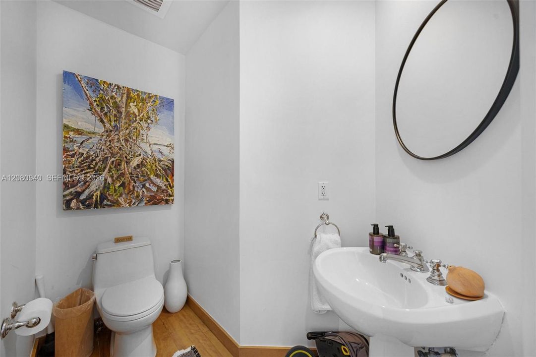 Hallway Half Bathroom