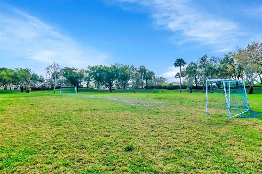 Soccer park.