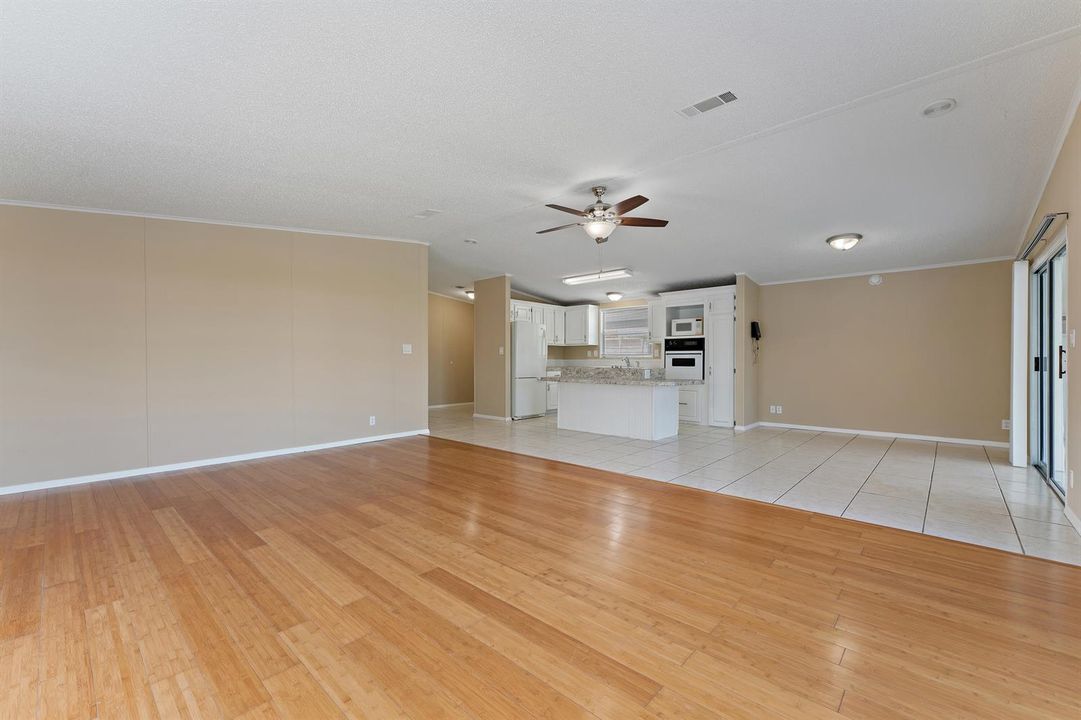 Living Room & Kitchen