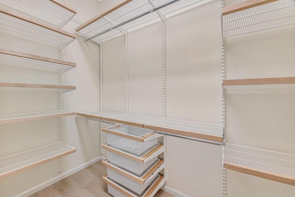 Custom walk-in closets