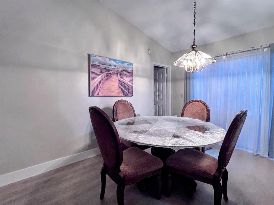 Formal dining space