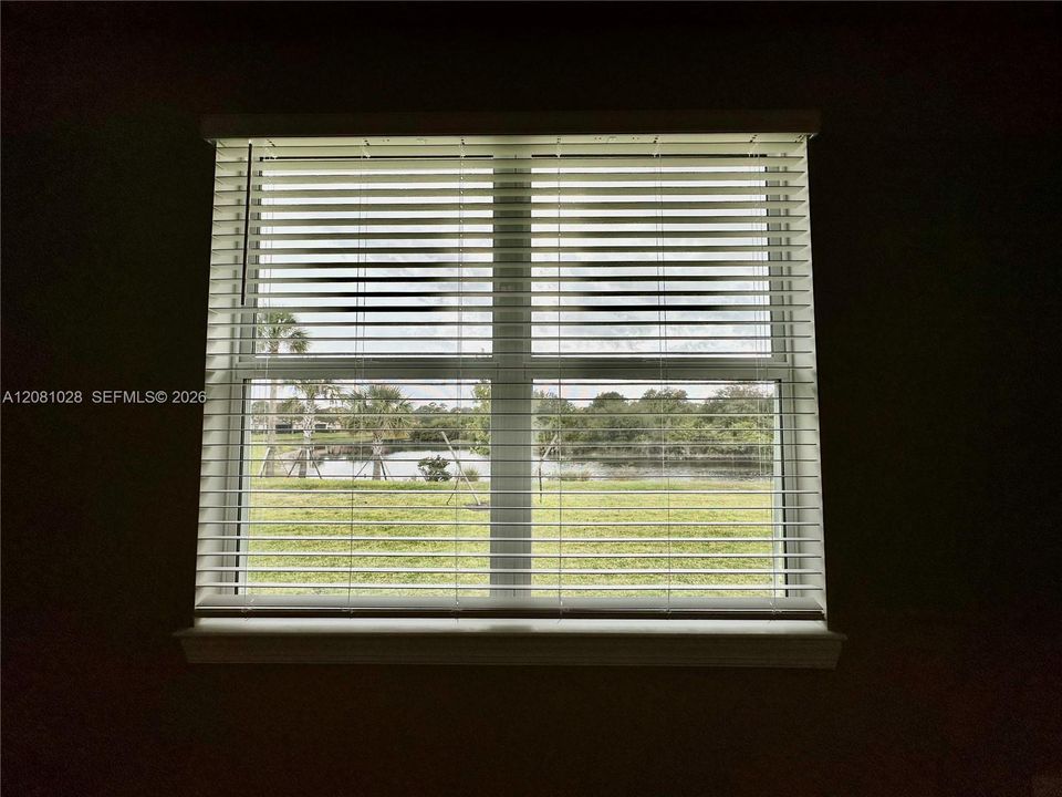 Primary bedroom has a lakeview