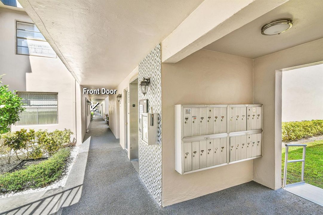 Mailbox Near Front Door