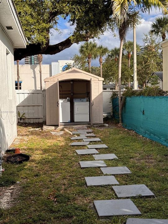 washer and dryer