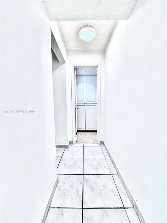 Hallway Form Living room to bathroom and room