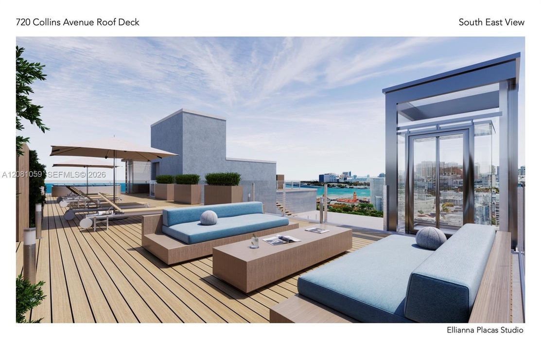 Future Roof Deck Rendering