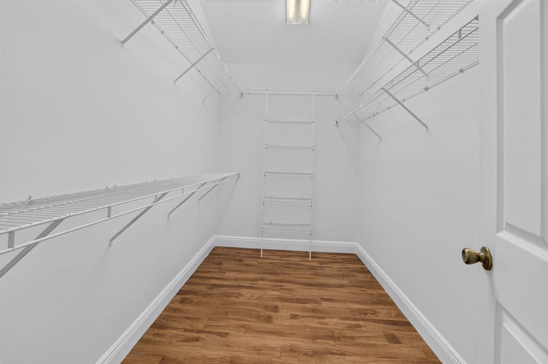 Primary Walk In Closet