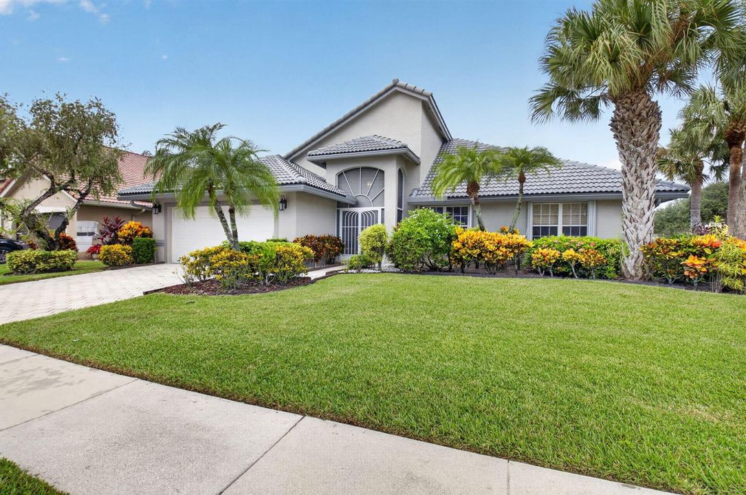 Beautifully landscaped