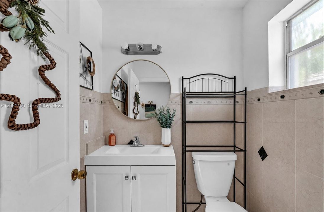 Half bathroom