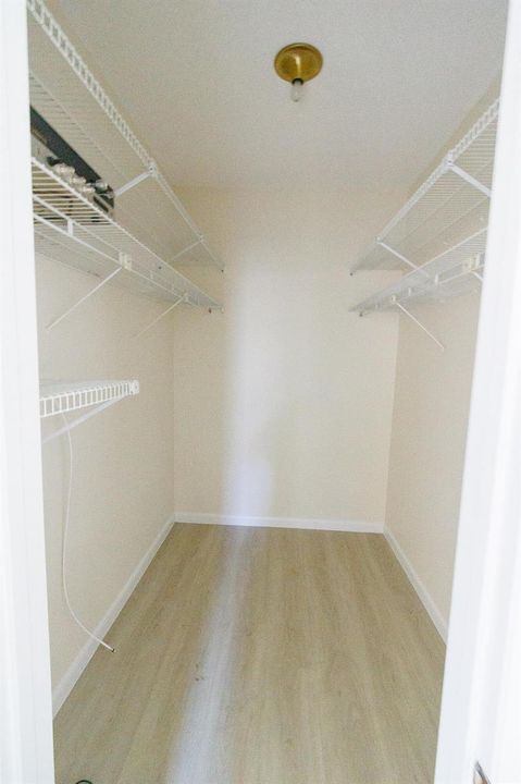 bedroom main closet