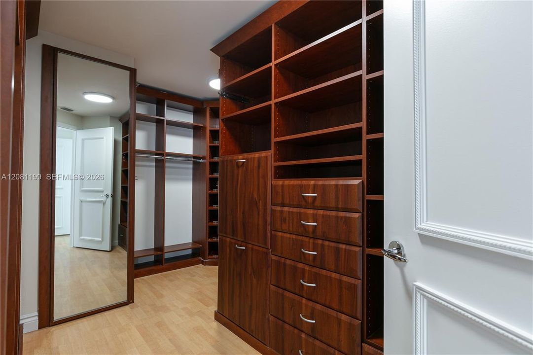 Primary Walk-in Closet