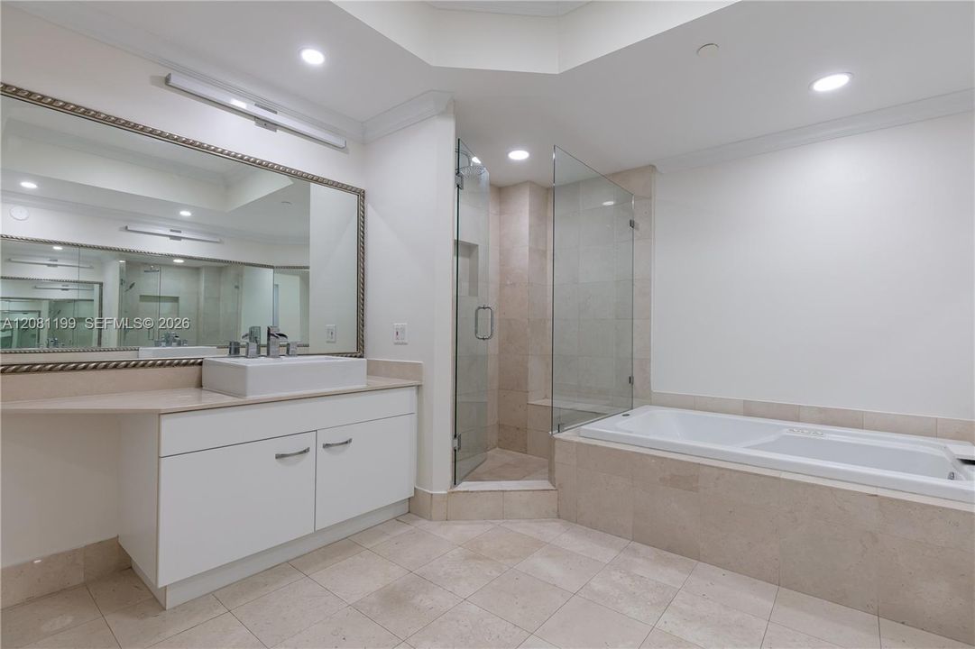 Dual Sinks, Marble Floors