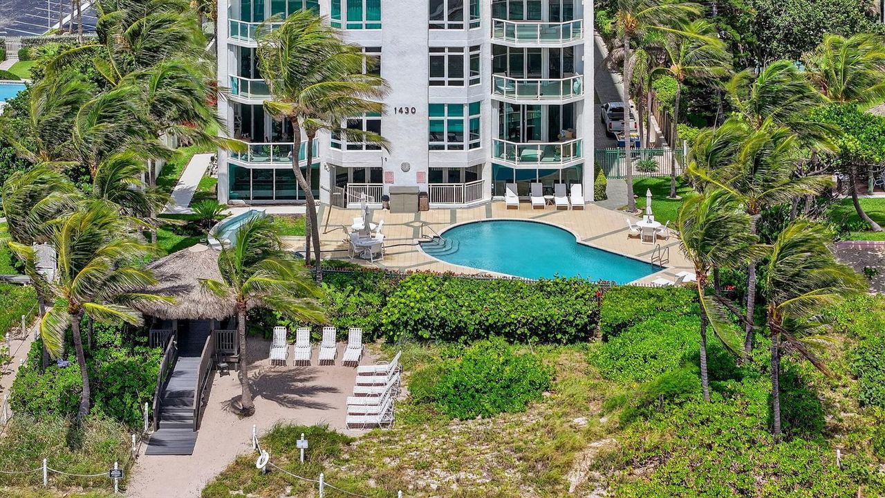 Pool & Tiki Hut