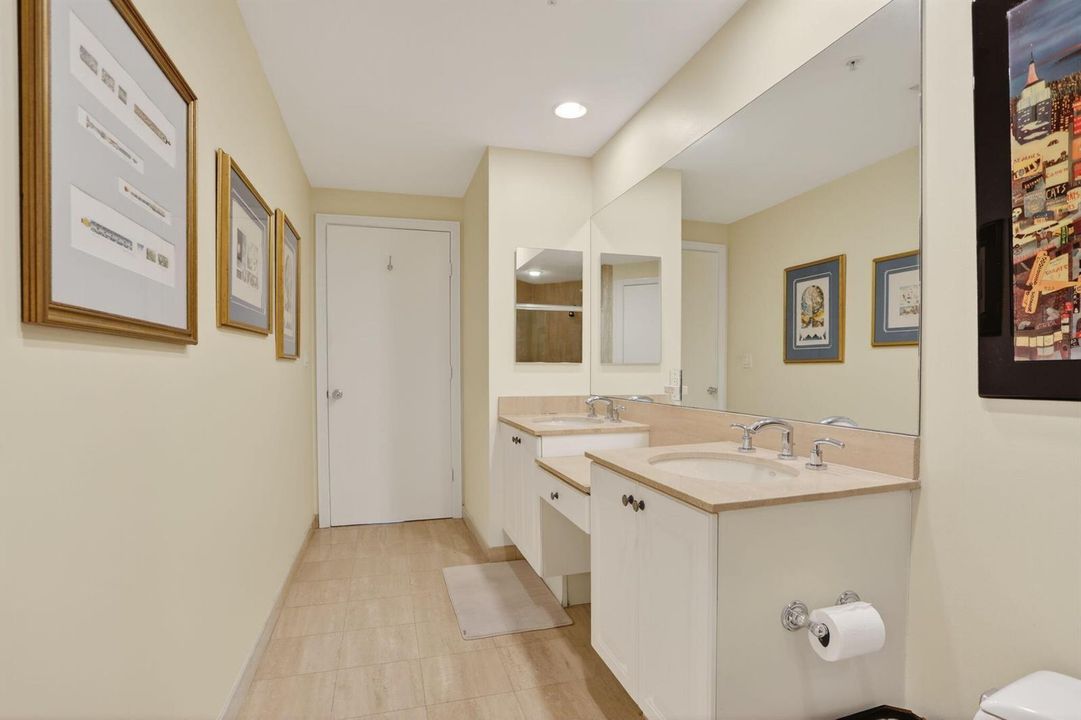 3rd Bathroom Dual Sinks