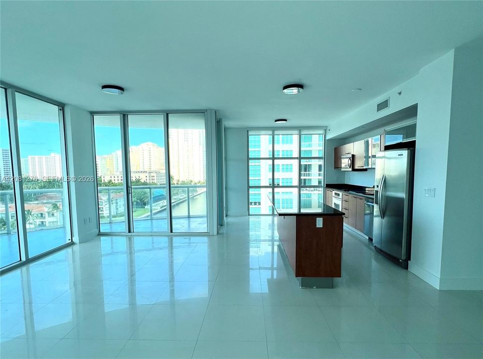 Dining and kitchen