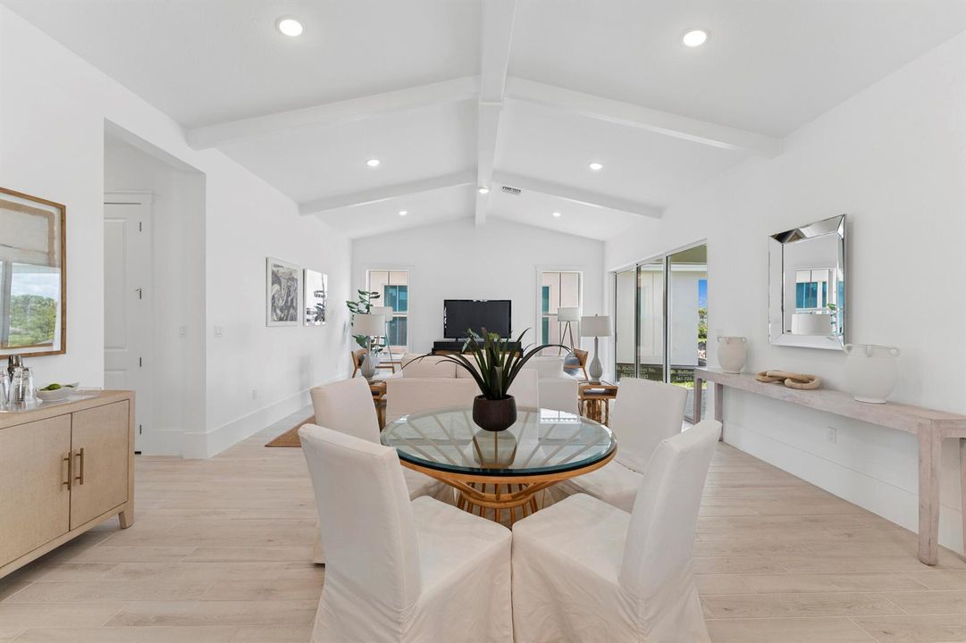 Kitchen, Great Room & Dining Area