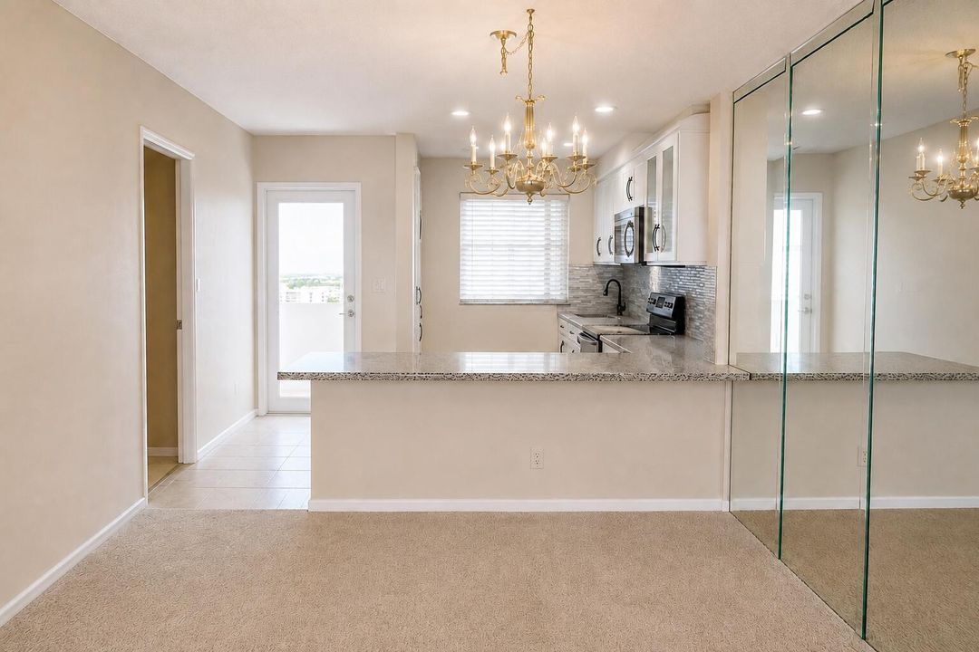 KITCHEN WITH WALL REMOVED