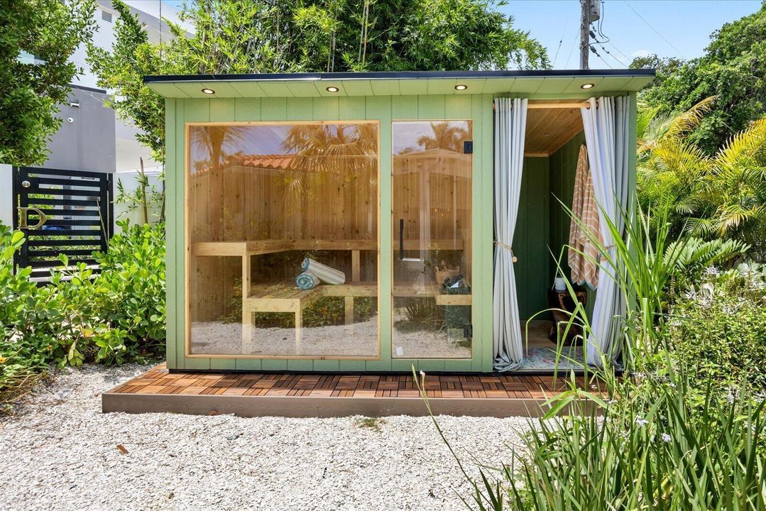 Outdoor Sauna