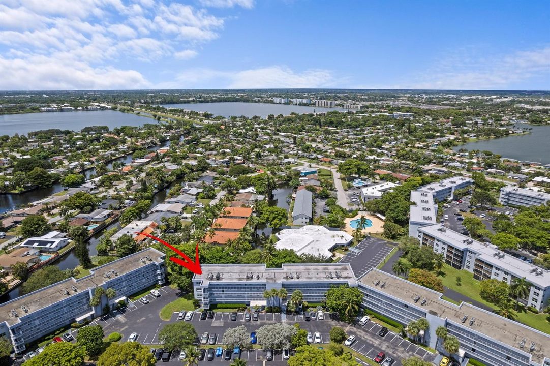 Aerial Neighborhood View