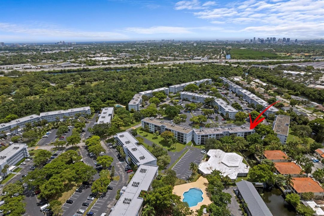 Aerial Neighborhood View