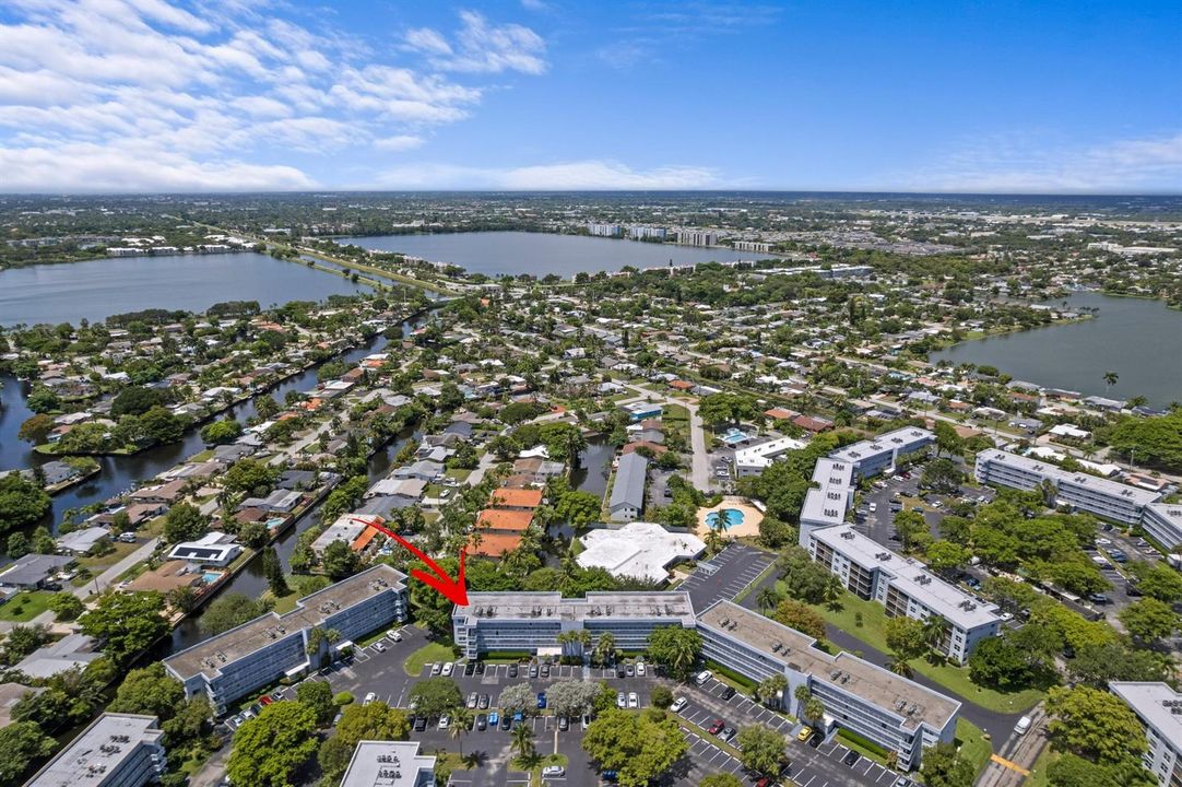 Aerial Neighborhood View
