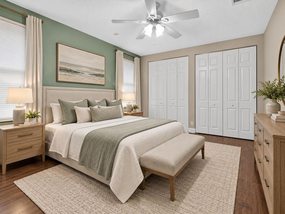 Bedroom 2 - Virtually Staged