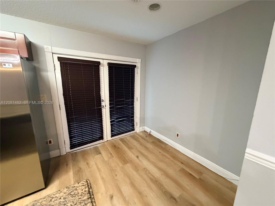 French door to Patio