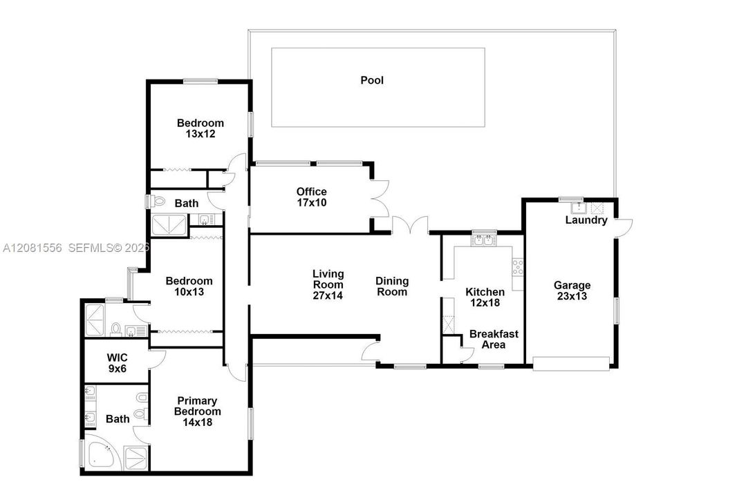 For Rent: $11,800 (3 beds, 3 baths, 2144 Square Feet)