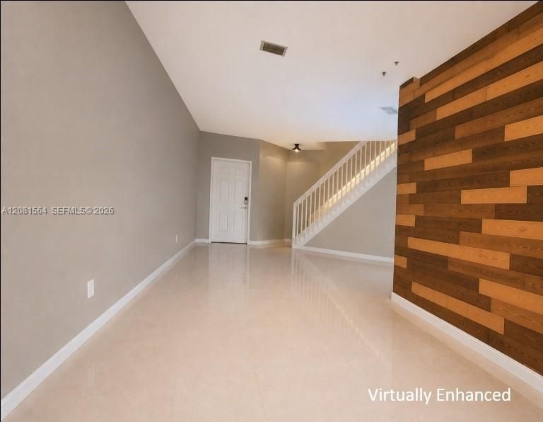 Without furniture