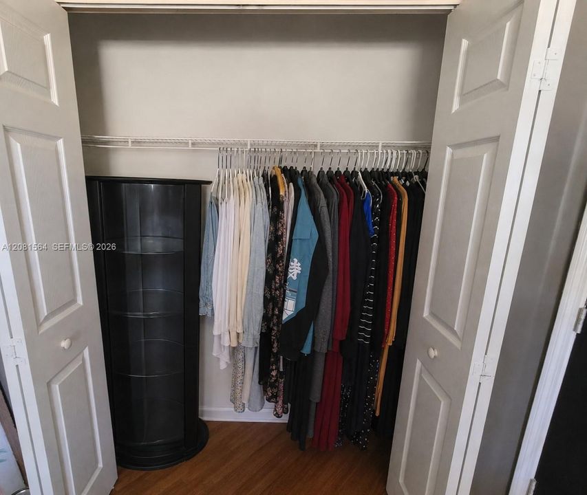 Bedroom 3 closet