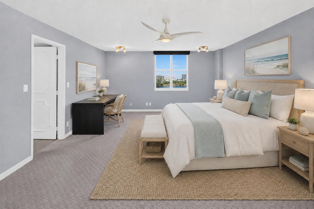 Virtually Staged - Primary Bedroom