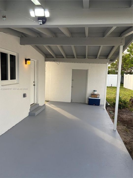 car port
