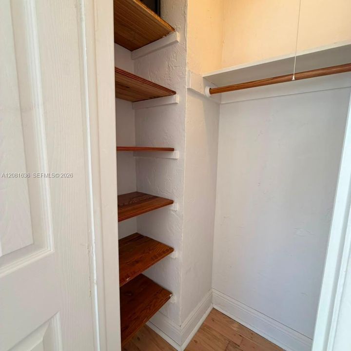 bedroom closet