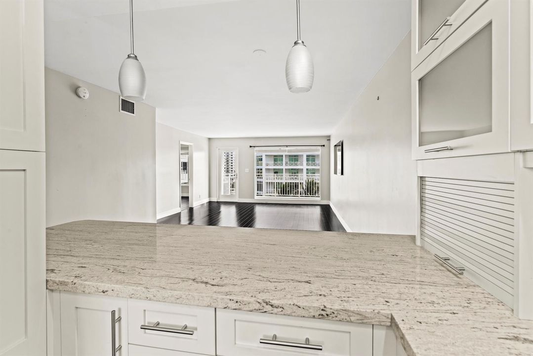 Island with Wine Cooler