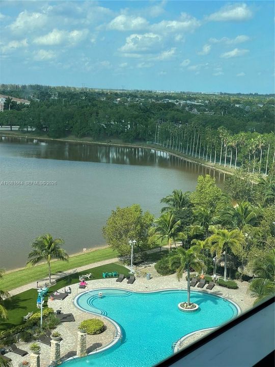 view from master bedroom
