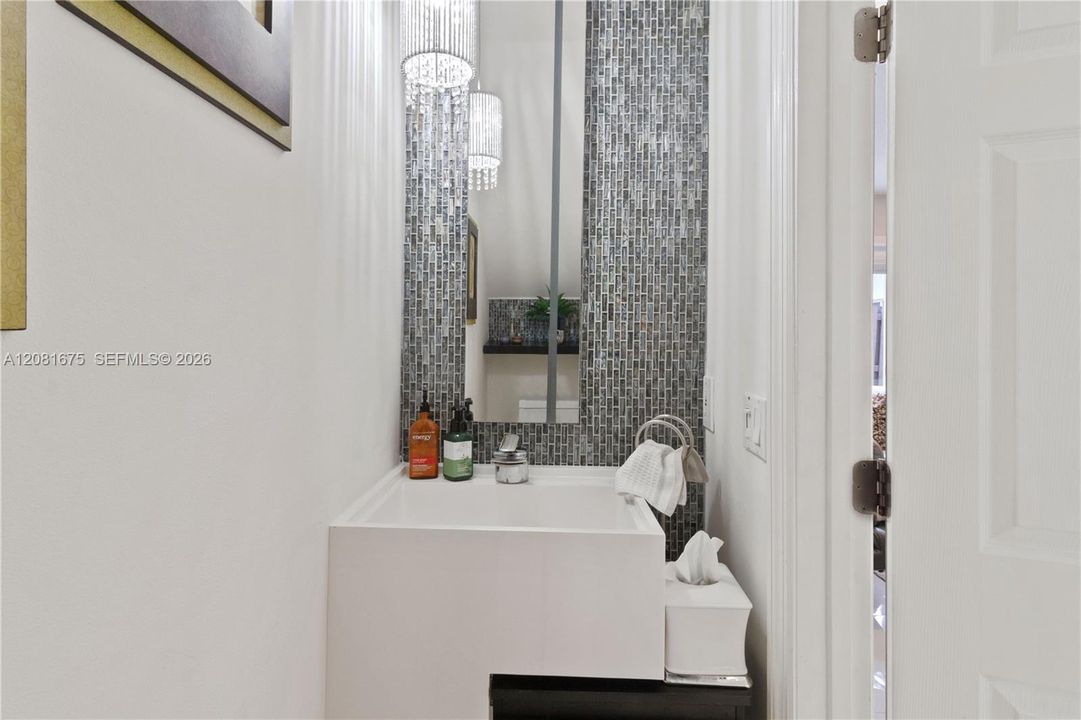 Half Bath on first floor