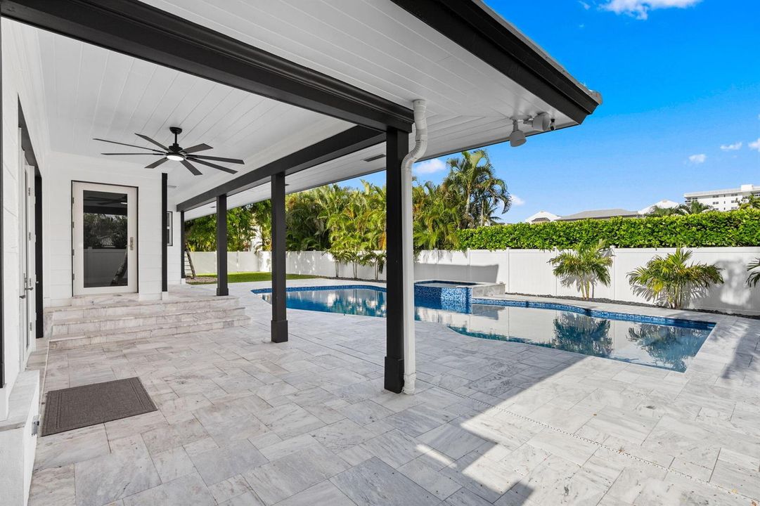 patio area
