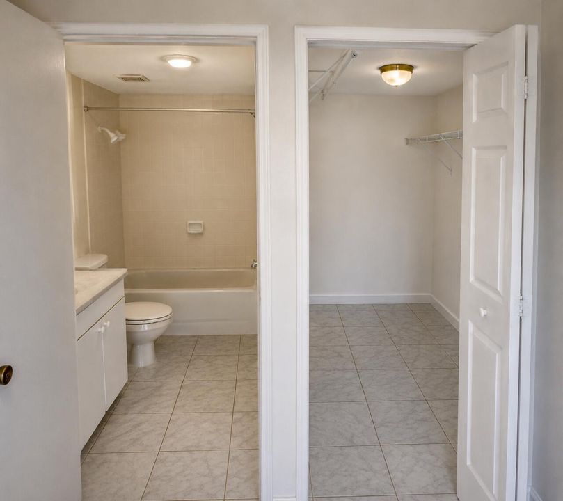 Master bathroom