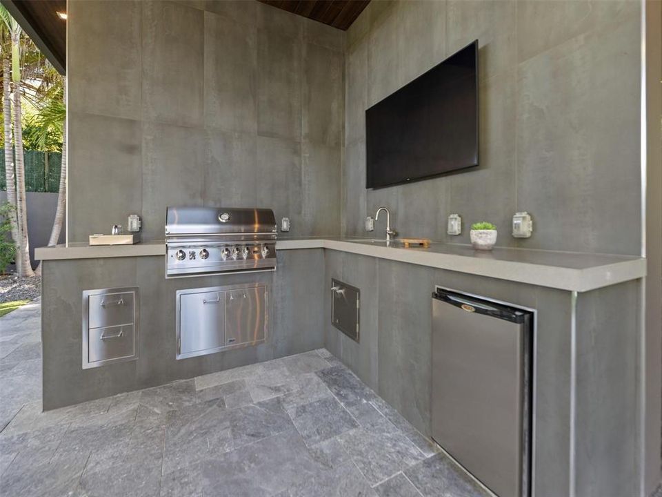 grill area
